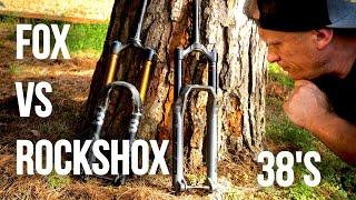 Fork Comparison: Fox 38 (Grip 2) Vs Rockshox Zeb Ultimate (Charger 3 RC2)