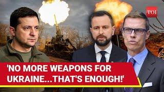 NATO Nations 'End' Weapons Supply To Ukraine Amid Kursk Battle | 'We Gave Enough'