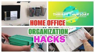 12+ DIY DOLLAR TREE HOME OFFICE ORGANIZATION IDEAS AND HACKS