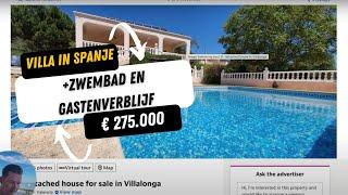 Is deze villa in Spanje een buitenkans?