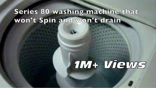  Washer Won't Spin or Drain - DIY - Easy Fix