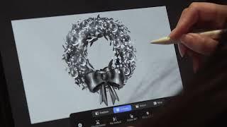 Holiday How-To: Wreath (Perfectly Imperfect Art, No Filter) Part 1/4