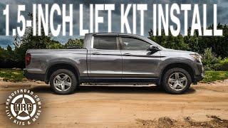 How to lift the 2017-2025 Honda Ridgeline 1.5 inches with the HRG Offroad kit!