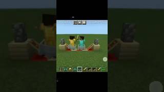 Funny Redstone Soldier Fight In Minecraft #shorts