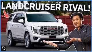 Is The 2025 GMC Yukon Denali Better Than The Toyota Landcruiser? | Drive.com.au