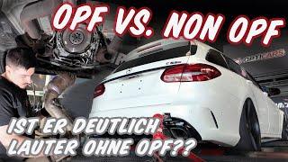 OPTICARS | MERCEDES C63s AMG PP-PERFORMANCE STAGE 1 + US NON OPF DOWNPIPE | WAS SCHLUCKT DER OPF?