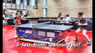 Xiaona Shan vs. Sofia Xuan Zhang – 5-Satz-Krimi im Champions League Quali (08.09.2024)