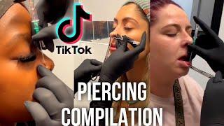 PIERCING VIDEOS ️ FULL PROCESS  | PART 3