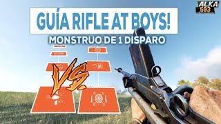 GUÍA RIFLE ANTITANQUE BOYS BATTLEFIELD V - Monstruo de 1 disparo