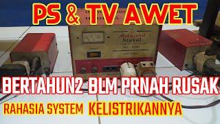 Sistem kelistrikan rental ps ini bikin awet ps&tv bertahun2 gak rusak. ini rahasianya...???