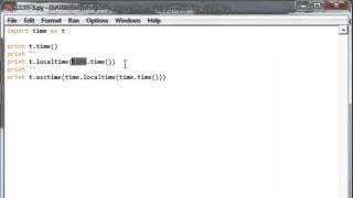 Learn Python Programming Tutorial 12.5 | Time Module