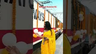 The most luxurious train of India ️ Bharat Gaurav ki Garvi Gujarat #travelwithjo #bharatgauravtrain