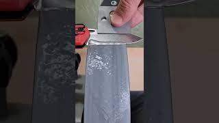 Sharpening Knife with Water