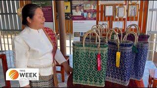 Reed bags - From Esan local product to APEC Summit souvenir