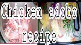 Adobo recipe |simple recipe|chicken recipe@unisan pinoy ofw vlog