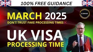  UK Visa Processing Times – March 2025 Update! 