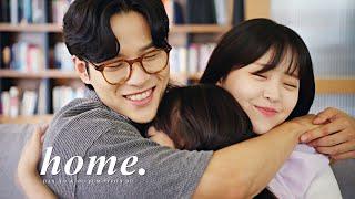 Kang Dan Ho & Jung Mo Eum (+Yeon Du) » Home. [Love Next Door +1x16]