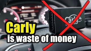 Don't waste your money on the Carly OBD2 scanner - watch this review first!