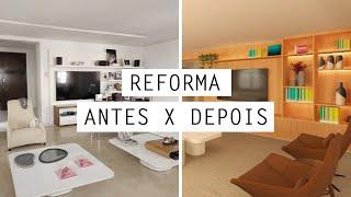 Reforma de apartamento: antes e depois