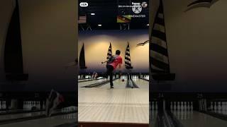 9-pin tap with Hammer Black Widow 3.0 - Bem's Figures #bowling #hammerbowling