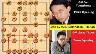 Sun Yongzheng Vs Jiang Chuan - A hidden smothered mate!!!