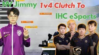 Nova Jimmy 1v4 on IHC Esports in PMGC Scrims | Nv Jimmy