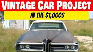 Vintage Cars Project Available for Sale | Craigslist Car Finds