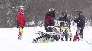 Snowbike KTM 500 EXC Snowrider 1/2