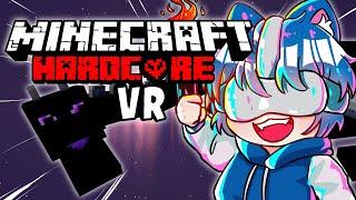 Aku Menamatkan Minecraft Hardcore Menggunakan VR!