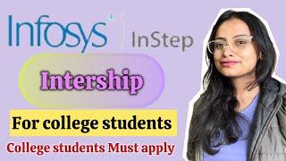 Biggest INTERNSHIPS opportunityfrom Infosys | 25K paid