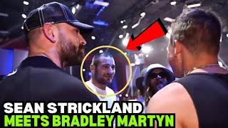 Sean Strickland CONFRONTS Bradley Martyn *FULL VIDEO*