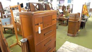 Ep. 59 I've NEVER seen so much FURNITURE...LARGEST ANTIQUE Mall