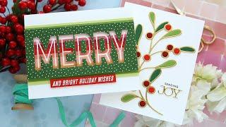 Kristina Werner's new Holiday Designs with Concord & 9th