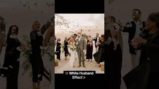 “White Husband Effect” #interracialcouple #interracialmarriage #youtubeshort #bwwm  ￼