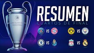 RESUMEN CUARTOS DE FINAL CHAMPIONS LEAGUE 2021 | GOLES Y ANALISIS