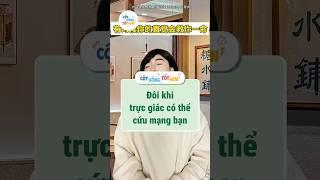 Đôi khi trực giác có thể cứu mạng bạn #baihoccuocsong #tips #shorts