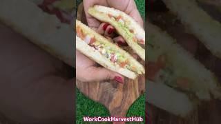 #pov #eating #yummy #healthy #food Avocado sandwich  #cooking #shorts #workcookharvesthub