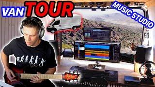 Mobile MUSIC Studio & GAMING solar powered | Vantour | VAN LIFE