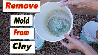 The Best Way To Remove Mold From Clay - This Method Worked The Best.
