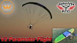 H-KING V2 Paramotor Dusk Flight! Awesome! @HobbyKingOfficial Hobbyking