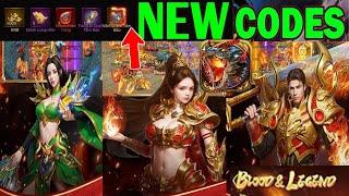 Blood&Legend Dragon King Idle Code 2024 - Blood&Legend Gift Codes - Blood&Legend Codes 2024 !