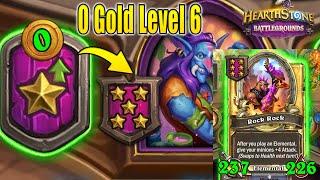 How To Level Tier 6 For 0 Gold And Make A Huge Elementals Build| Christian Hearthstone Battlegrounds