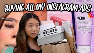 BUYING ALL MY INSTAGRAM ADS