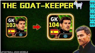 NEW EPIC IKER CASILLAS BEST TRAINING GUIDE  | Casillas Efootball 2024 | Efootball 2024 Mobile