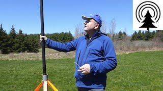 The Fastest and Easiest Way to Deploy a Fiberglass Mast