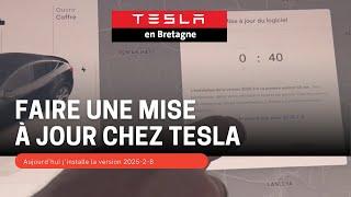 comment faire une mise à jour chez Tesla ?