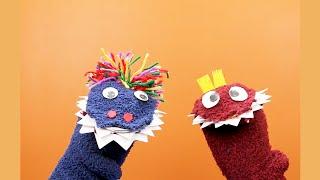 DIY Sock Puppets! TOP CREATIVE IDEAS FOR OLD SOCKS || Everyday Crafts #shorts