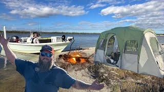 Camping on a Tiny Island in the Mosquito Lagoon￼ | Primitive Camping in Florida