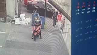 한국인 여행객 가방 날치기하는 피노이. Pinoy stealing Korean traveler's bag