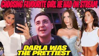 LACY Chose DARLA Over LINA & ANNA For The Prettiest Girl He Had On Stream